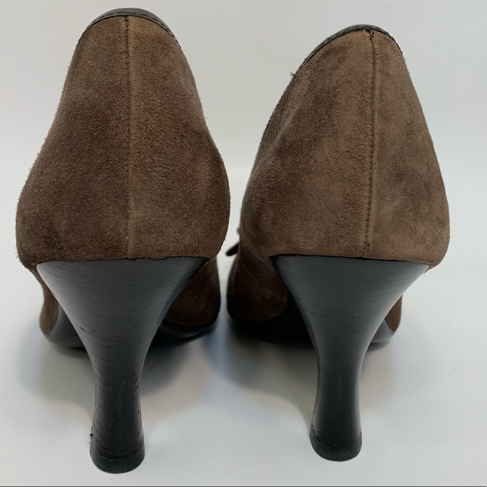 SOFFT Brown leather/Suede Pumps - Picture 2 of 4